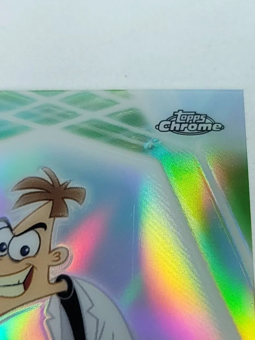 Dr Doofensmirtz Topps 2026 Disney Neon Holo Chrome Refractor Limited 132/199 CNE